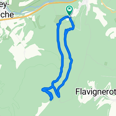 De Route de Notre Dame d'Étang 45, Velars-sur-Ouche à Route de Notre Dame d'Étang 40, Velars-sur-Ouche