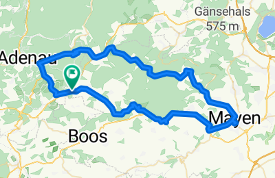 Route in der Bikemap App öffnen