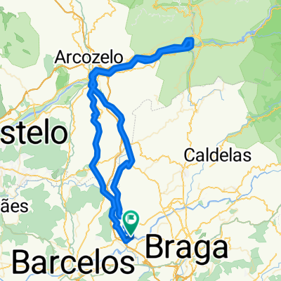 Rota rápida em ponte de lima