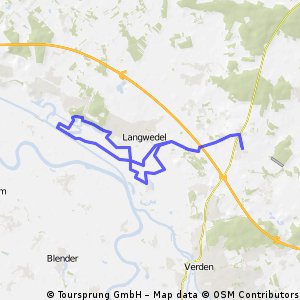 Walle - Cluvenhagener See - kurze Feierabendrunde