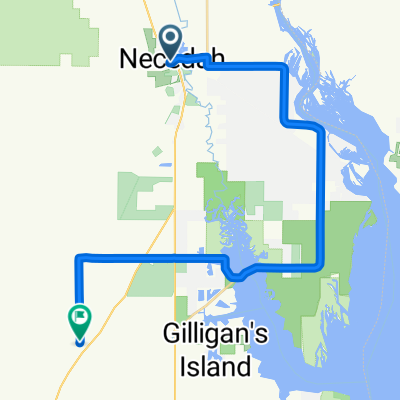 100 W Third St, Necedah to N7625 Ninth Ave, New Lisbon