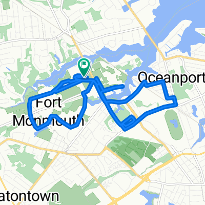 262 Carty Ave, Oceanport to 321 Carty Ave, Oceanport