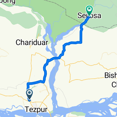 Tezpur to Itakhola-Seijusa Road