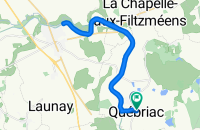 Route in der Bikemap App öffnen