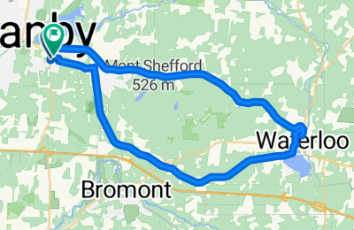 Route in der Bikemap App öffnen