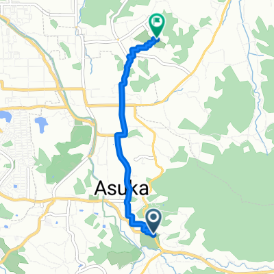 179-1, Shimasho, Asuka-Mura, Takaichi-Gun to Minamiyamacho, Kashihara-Shi