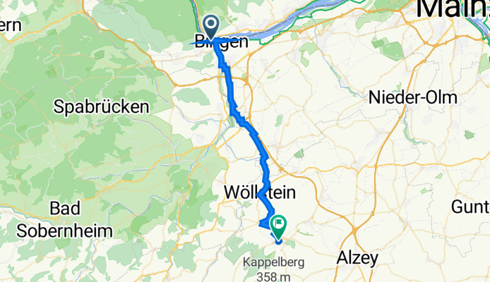 Open this route in Bikemap Web