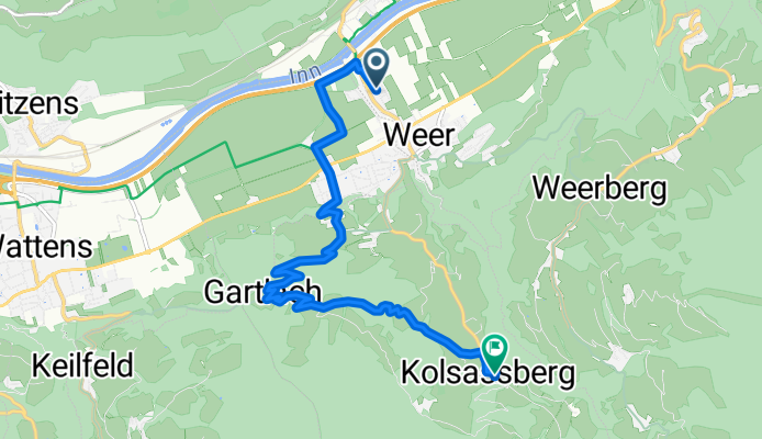 Griesweg 15, Weer nach Rettenbergstraße 60, Kolsassberg
