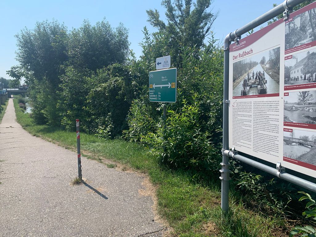 Gänserndorf - Strasshof - Deutsch Wagram - Marchfeldkanal - Markgrafneusiedl - Gänserndorf