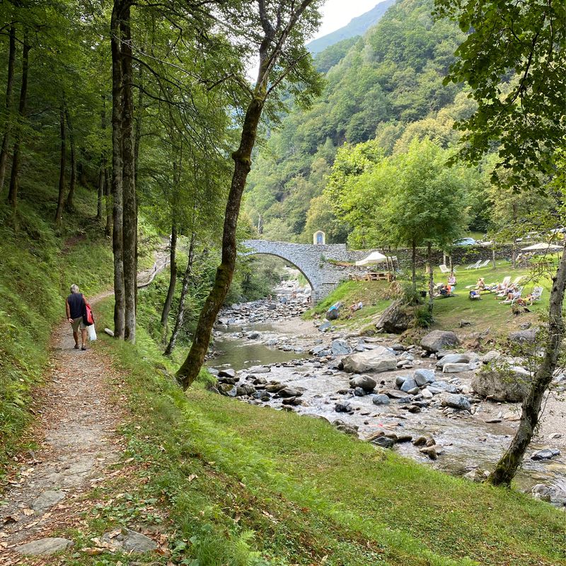 Route von Punt di Reseg - Dongo