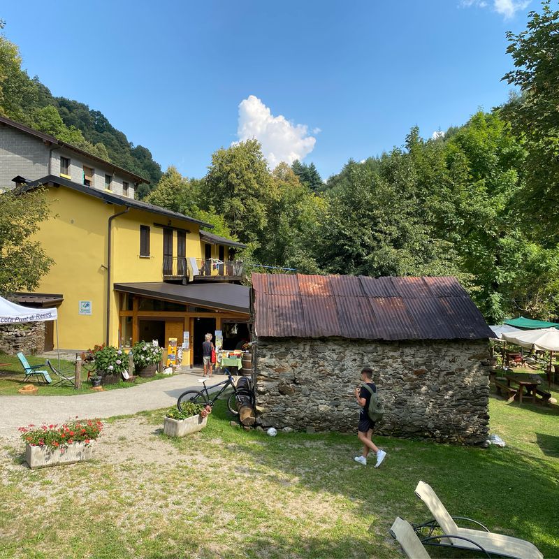 Route von Punt di Reseg - Dongo