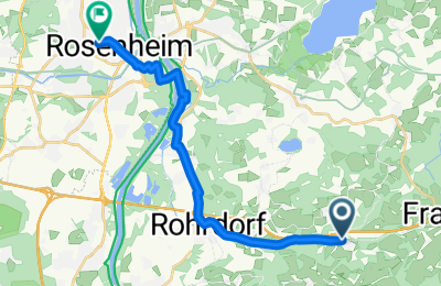 Route in der Bikemap App öffnen