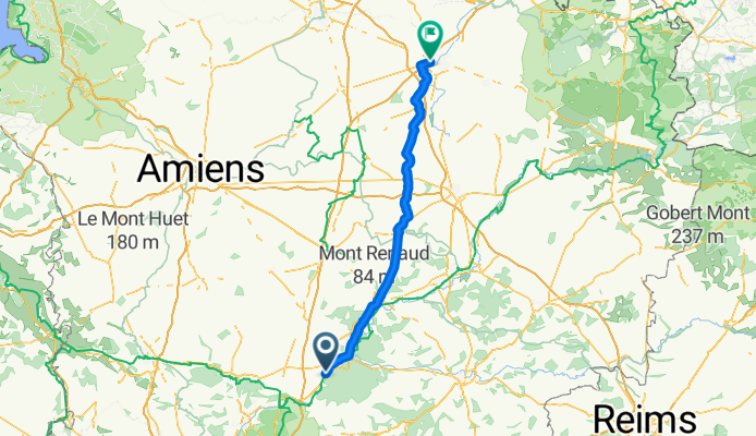 De 4 Rue Ferdinand de Lesseps, Compiègne à D630, Fontaine-Notre-Dame