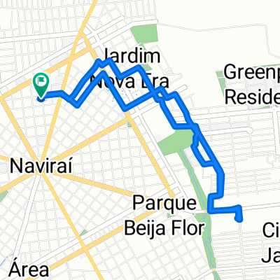 De Rua Naviraí, 381, Naviraí a Rua Naviraí, 381, Naviraí