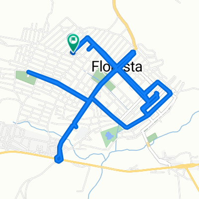 De Rua Doutor Gilberto Ferraz Gominho, 1–333, Floresta a Rua Lourival Diniz Carvalho, 27, Floresta