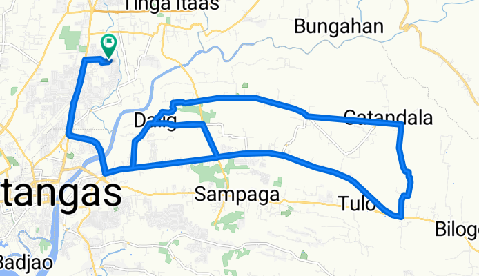 Alangilan-Gulod-Dumantay-Dalig-San Pedro-Catandala-Paharang Batangas