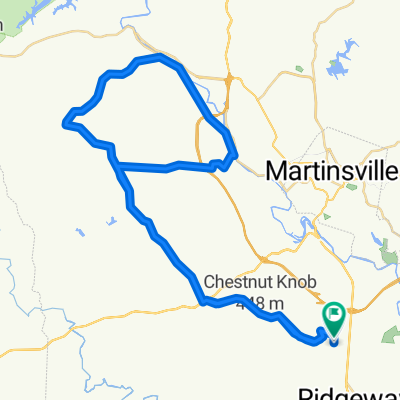 Stones Dairy Route from Ridgeway