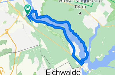 Route in der Bikemap App öffnen