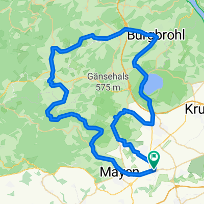 Mayen-Hausen - Nettetal - Laacher See - Mayen Hausen