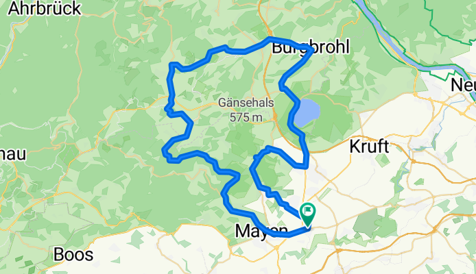 Mayen-Hausen - Nettetal - Laacher See - Mayen Hausen