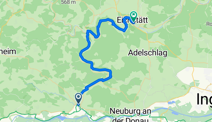 D7b Rennertshofen to Eichstätt (Germany)