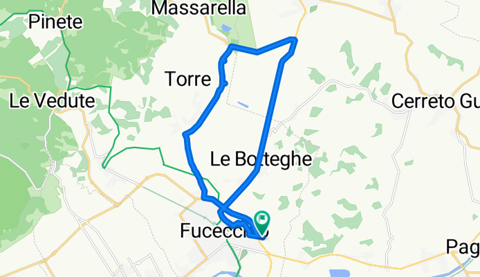 Via delle Fornaci 138A, Fucecchio to Via delle Fornaci 138, Fucecchio