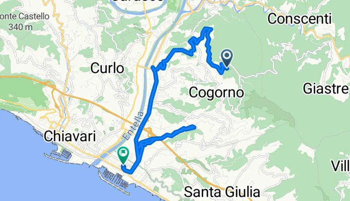 Recovered Route