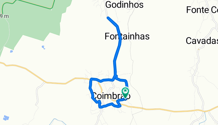 De Travessa da Salgueira 1–155, Coimbrão a Travessa da Salgueira 58, Coimbrão