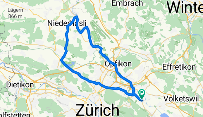 Im Winkel 4, Dübendorf nach Im Winkel 4, Dübendorf