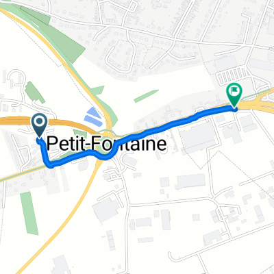 De 4 Route de Bapaume, Fontaine-Notre-Dame à 3 Avenue Georges Pompidou, Cambrai