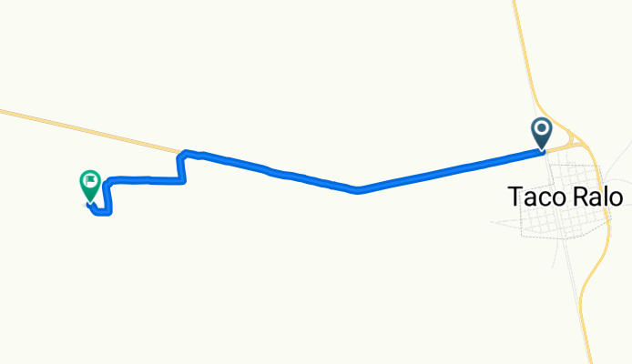 De Libertad, Taco Ralo a Unnamed Road