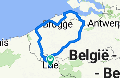 Route in der Bikemap App öffnen