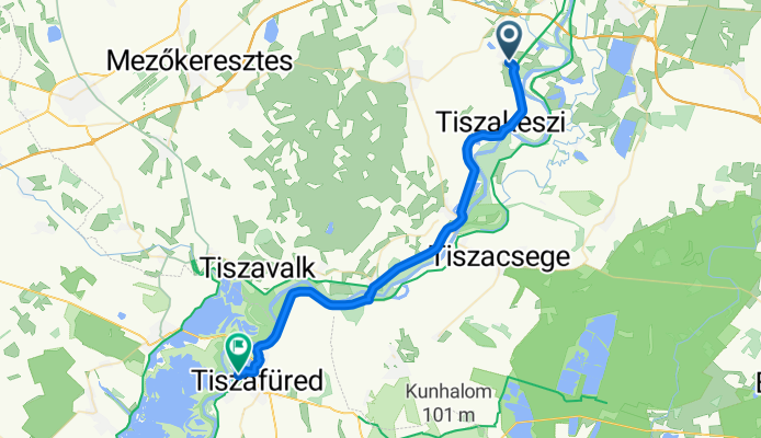 Árpád út 30., Tiszatarján-Harcsa út 16–28., Tiszafüred