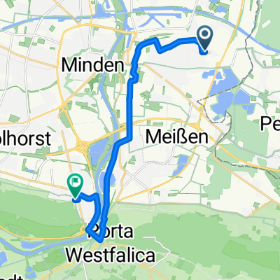 Arbeit R - über Minden HBf