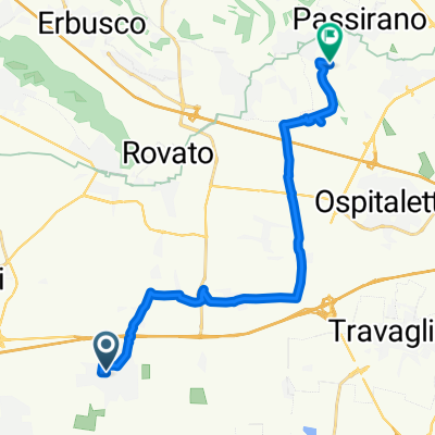 Giro semplice in Paderno Franciacorta