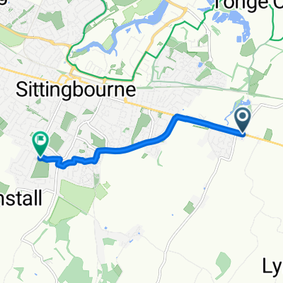 Hempstead House, London Road, Sittingbourne to 6 Park Avenue, Sittingbourne