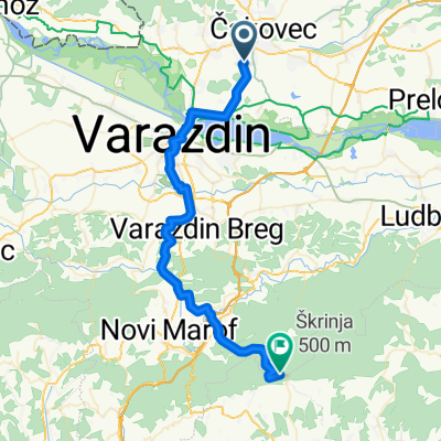 Ulica Josipa Bajkovca 11, Strahoninec to Unnamed Road, Ljubelj Kalnički