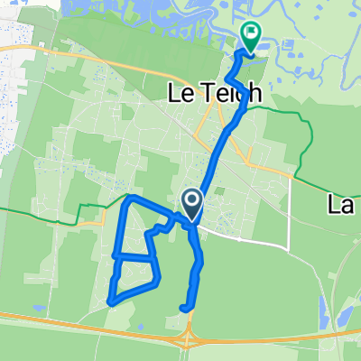 De 8 Avenue de Bordeaux, Le Teich à Jaugard, Le Teich