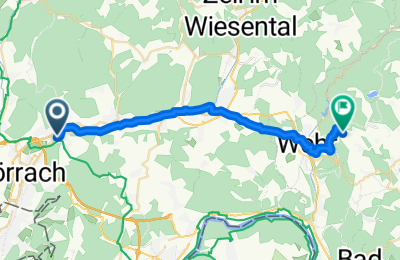Route in der Bikemap App öffnen