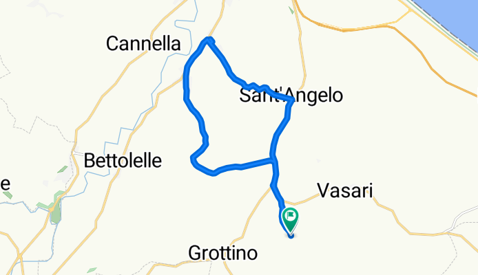 Da Strada della Romana, San Silvestro a Strada della Romana, San Silvestro
