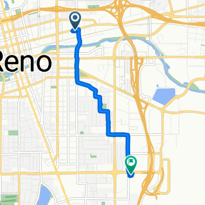 East 4th Street 1100, Reno to Nevada 653 1100, Reno