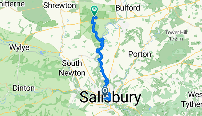 Salisbury to Stonehenge - walk (England)