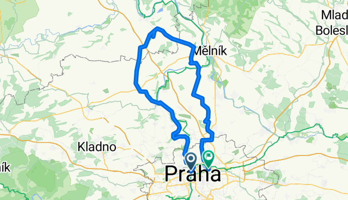 Říp 2010, MTB trasa