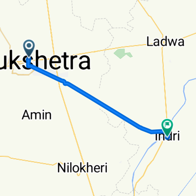Santoshi Mata Mandir Wali Gali, Kurukshetra to Matak Majri Road, Indri