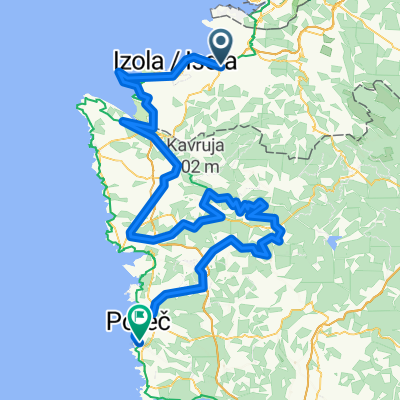 Parenzana - Slovinsko-Chorvatsko