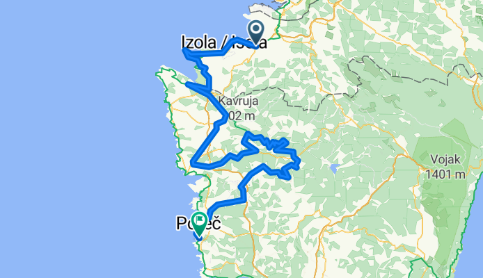 Parenzana - Slovinsko-Chorvatsko
