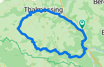 Route in der Bikemap App öffnen