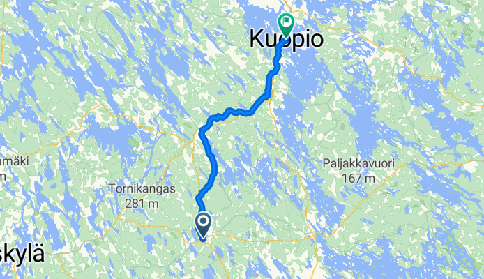 Pieksämäki - Kuopio