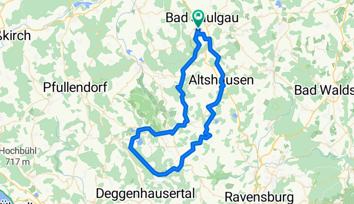 Bad Saulgau - Höchsten - Bad Saulgau