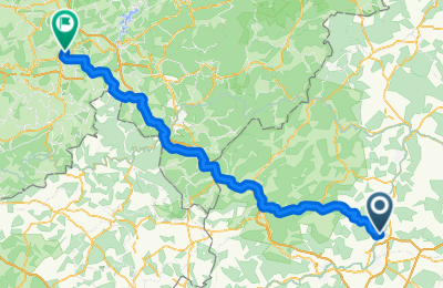 Route in der Bikemap App öffnen